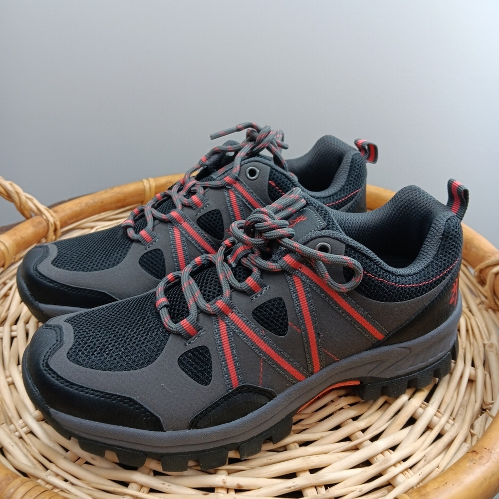 Browning Glenwood Trail Low Black and Red Trail Sneaker